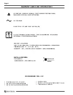 Preview for 4 page of Skytron ST9 Series Operators, Maintenance, Parts