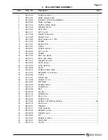 Preview for 19 page of Skytron ST9 Series Operators, Maintenance, Parts