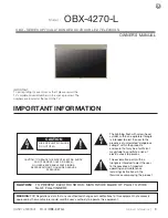 Preview for 5 page of skyvoe OBX-4270-L Owner'S Manual