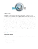 Preview for 3 page of Skyvue C-OBX-4970-L Owner'S Manual