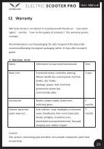 Preview for 23 page of Skywalker ELECTRIC SCOOTER PRO User Manual