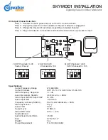 Preview for 2 page of Skywalker SKYMOD1 Installation