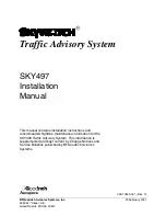 Skywatch SKY497 Installation Manual preview