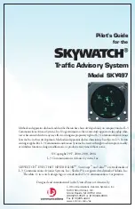 Preview for 3 page of Skywatch SKY497 Pilot'S Manual