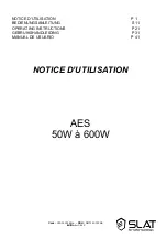 SLAT 2050085024 Operating Instructions Manual preview