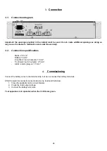 Preview for 24 page of SLAT SON 24V 6A MS40 RACK Operating Instructions Manual