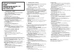 Preview for 8 page of SLV Elektronik ROX ACRYL POLE Series Operating Manual