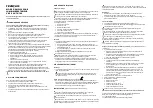 Preview for 4 page of SLV Elektronik VAP II 100 Operating Manual