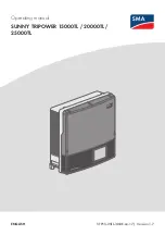 SMA 15000TL Operating Manual preview