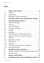 Preview for 3 page of SMA SSM-C Installation And Use Manual