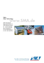 Preview for 64 page of SMA SSM-C Installation And Use Manual