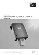 Preview for 1 page of SMA SUNNY BOY 10000TL?US Installation Manual