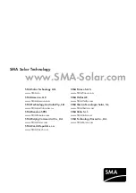 Preview for 24 page of SMA SUNNY MINI CENTRAL 7000HV User Manual