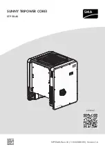 SMA SUNNY TRIPOWER CORE1
STP 50-40 Quick Reference Manual preview