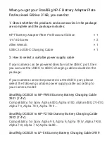 Preview for 2 page of SmallRig Professional Edition 3168 User Manual