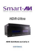 SMART-AVI HDR-UltraS User Manual preview