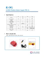 Preview for 3 page of Smart Control & Sensing iLOG Quick Manual