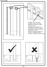 Preview for 18 page of SMART DESIGN C SANS SEUIL Installation Instructions Manual