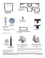 Preview for 3 page of SMART desks VISTA Assembly & Instruction Manual