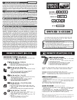 Preview for 1 page of Smart Start BC-11 Owner'S Manual