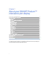 Preview for 9 page of SMART Podium 500 Series User Manual