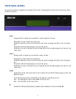 Preview for 9 page of SmartAVI MXU-88 Plus User Manual