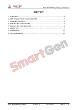 Preview for 3 page of Smartgen BAC150CAN User Manual