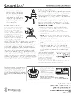 Preview for 2 page of SmartLine SLW5 Installation Instructions