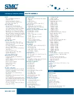 Preview for 2 page of SMC Networks Barricade SMC7904WBRA Specifications