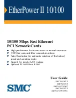 SMC Networks EtherPower  II  10/100 User Manual preview