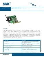 Preview for 1 page of SMC Networks EZ Card SMC-GT1255FTX-SC Technical Specifications