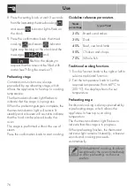 Preview for 22 page of Smeg Cortina SF4750VC User Manual