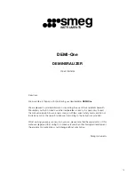 Preview for 2 page of Smeg DEMI-ONE Manual