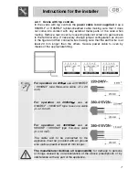 Preview for 5 page of Smeg JRP30GIBB Instructions For Installation And Use Manual