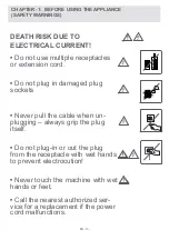 Preview for 13 page of Smeg LBW362PCIT User Manual