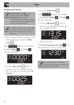 Preview for 20 page of Smeg Linea SFA6101SUN Manual