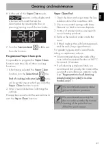 Preview for 41 page of Smeg Linea SFA6101SUN Manual