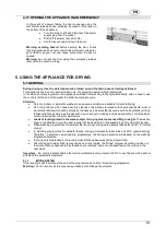 Preview for 20 page of Smeg LSTA127 Instruction Manual