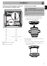 Preview for 45 page of Smeg Mista Concerto Series Manual