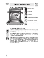 Preview for 5 page of Smeg Oven SC106ALU Instruction Manual