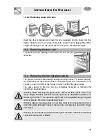 Preview for 35 page of Smeg Oven SCA112XP2 Instruction Manual