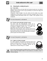 Preview for 29 page of Smeg Oven Instructions For Use Manual