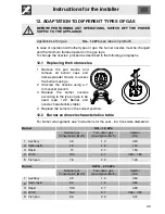 Preview for 41 page of Smeg Oven Instructions For Use Manual