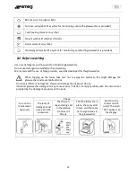 Preview for 20 page of Smeg PROFESSIONAL GLASSWASHER Operating Instructions Manual