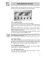 Preview for 15 page of Smeg SA704X-6 Manual