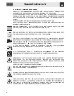 Preview for 4 page of Smeg SAP306 Instructions For The User