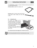 Preview for 9 page of Smeg SAP306 Instructions For The User