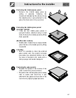 Preview for 45 page of Smeg SAP306 Instructions For The User