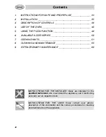 Smeg SC166PZ Instructions For Installation And Use Manual preview