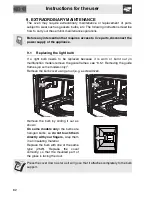 Preview for 36 page of Smeg SC371X-8 Manual